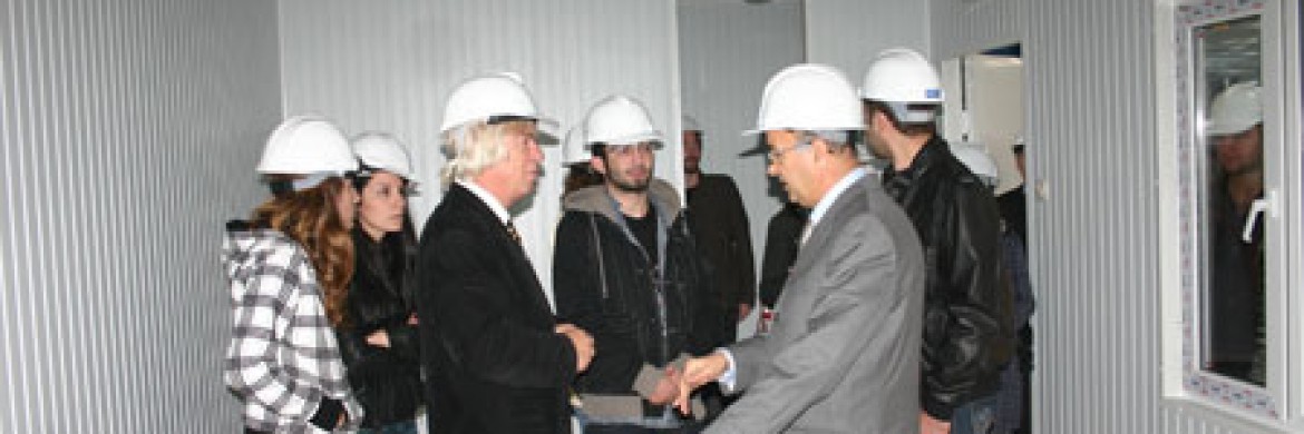 Visite Technique d’Usine avec les étudiants de l’Université Haliç Branche de Conception des Produits Industriels