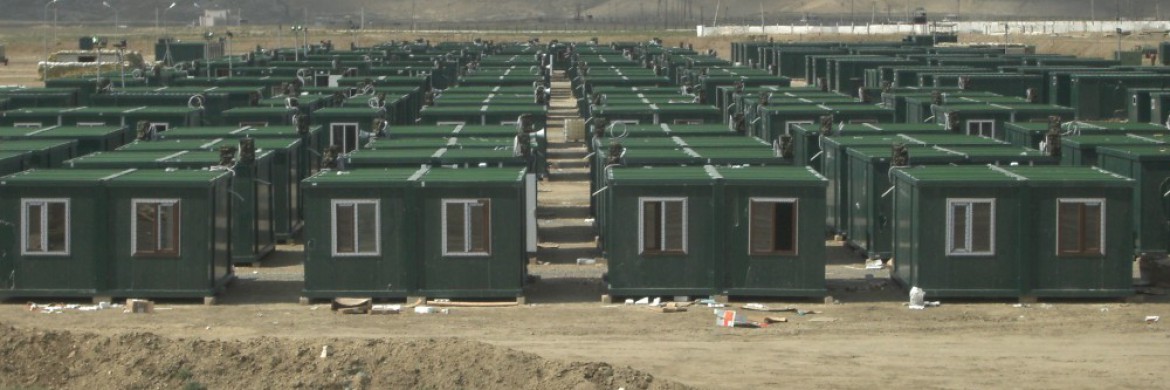 Projet Conteneur Camp à Azerbaidjan est achevé