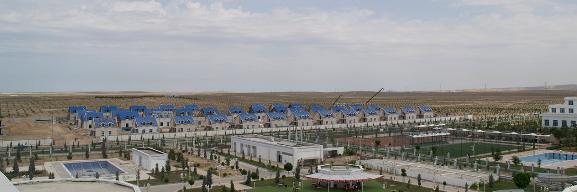 Prefabrik Yapı A.Ş. a réalisé la construction préliminaire de 48 villas en construction métallique en acier léger au Turkménistan